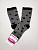 Темні махрові жіночі шкарпетки з сердечками Master Step 2532 38-40 Сірі