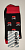 Чоловічі шкарпетки з малюнками Gofre 105 Розмір 27 Чорні з Червоним