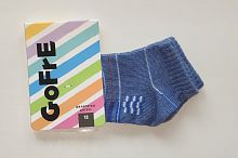 Gofre 304 РІЗНІ КОЛЬОРИ Дитячі спортивні низькі шкарпетки