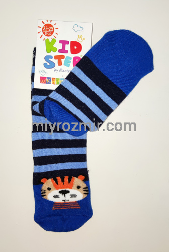 Дитячі махрові шкарпетки з тигреням KidStep 052 фото 5