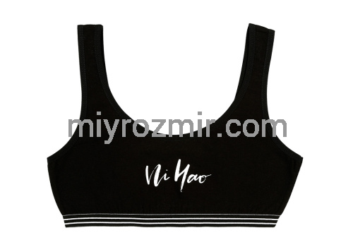 Donella 8971SZ жіночий чорний топ на широких бретелях фото 5