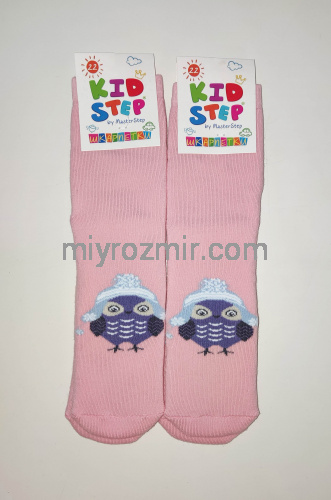 Дитячі махрові теплі шкарпетки з малюнками KidStep 055 фото 5