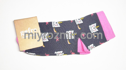 Gofre 301 темно-сірі шкарпетки з Єдинорогом на дівчинку Gofre 301 темно-сірі шкарпетки з Єдинорогом на дівчинку