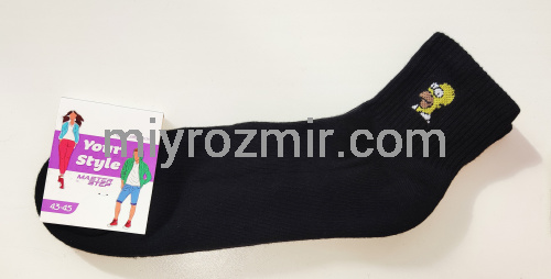 Чоловічі шкарпетки з махровою стопою з Сімпсоном Гомером Master Step 403 фото 11
