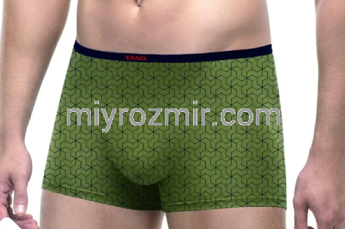 TASO 5781 Colour style бавовняні труси шорти з вузькою резинкою