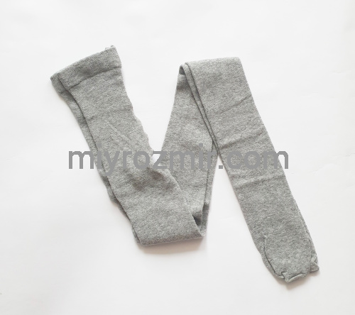 Vignoni сірі блискучі колготи без малюнку з люрексом фото 2