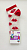 Прикольні жіночі шкарпетки сіточкою з малюнком Червоні губи Поцілуйчики Master Step 2321 Айворі 35-37