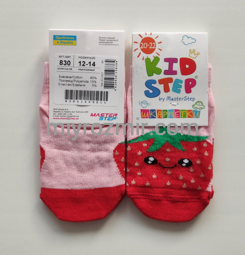 Дитячі шкарпетки Фрукти Master Step 830 фото 12