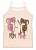 Світла дівчача бавовняна майка на тонких бретелях Donella 431010EC Рожева 8-9років
