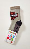 Дитячі махрові шкарпетки на хлопчика Harley Davidson KidStep 822