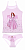 Комплект на дівчинку майка та трусики Принцеса Donella 4171WYP / 4371WBYP Персик 8-9
