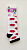 Прикольні жіночі літіні шкарпетки сіточкою Червоні губи Поцілуйчики Master Step 2321 На білому 37-39