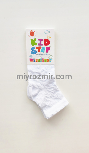 Ажурні дитячі шкарпетки без малюнку Master Step 895 фото 2