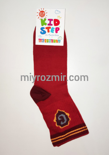 Дитячі шкарпетки з широкою резинкою та літерою G (Гріффіндор) KidStep 0231 фото 3