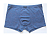TASO 5785 Colour style бамбукові труси шорти з дрібним малюнком 3XL Сині
