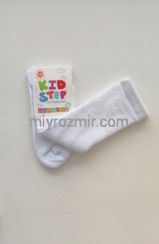 Master Step KidStep 892 Високі білі дитячі шкарпетки, ажурні гольфи Master Step KidStep 892 Високі білі дитячі шкарпетки, ажурні гольфи