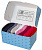 Набір жіночих однотонних кольорових шкарпеток 9шт Master Step 204 35-37