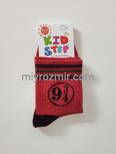 Дитячі шкарпетки з широкою резинкою та літерою G (Гріффіндор) KidStep 0231 фото 9