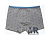 TASO 5781 Colour style бавовняні труси шорти з вузькою резинкою XL сірі
