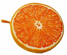 Подушка на стул табурет кругла апельсин