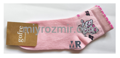 Gofre 315 прикольні дитячі шкарпетки з котиком фото 5 Gofre 315 прикольні дитячі шкарпетки з котиком фото 5