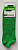 Зелені яскраві короткі бавовняні шкарпетки унісекс Master 329 39-41