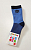 Темні махрові дитячі шкарпетки KidStep 4534 Сині 16-18