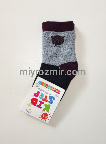 Темні махрові дитячі шкарпетки KidStep 4534 фото 4