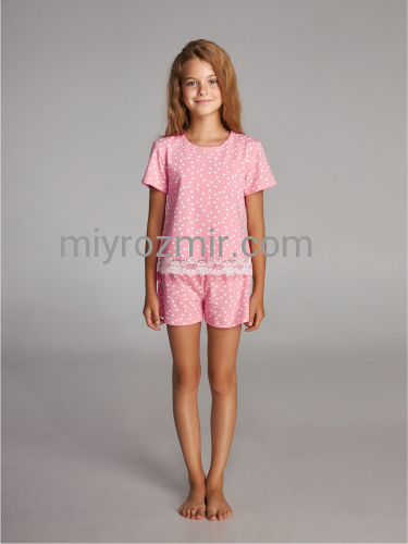 Рожева піжама для дівчинки GNP 075/001 Ellen фото 3