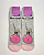 Прикольні новорічні жіночі шкарпетки Легка Хода 5441 Сірі 36-37