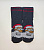 РОЗПРОДАЖ! Жіночі махрові шкарпетки з новорічним малюнком Bravo Темно-сірі 36-40