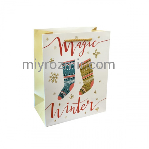 Пакет "Magic winter шкарпетки" 18*23*10см