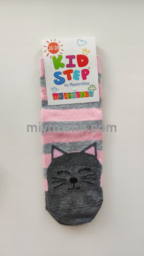 Шкарпетки в смужку та з котиками Master Step 833 фото 4