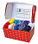 Набір жіночих однотонних кольорових шкарпеток 10шт Master Step 429