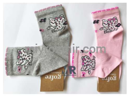 Gofre 315 прикольні дитячі шкарпетки з котиком фото 2 Gofre 315 прикольні дитячі шкарпетки з котиком фото 2