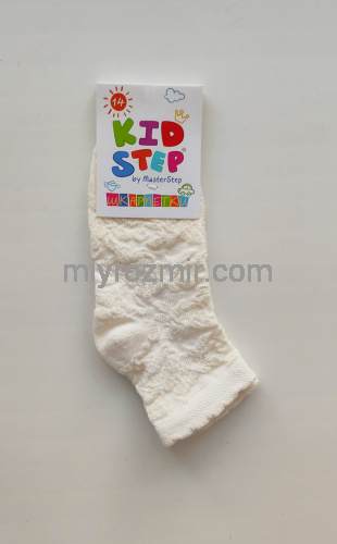 Ажурні дитячі шкарпетки без малюнку Master Step 895 фото 10
