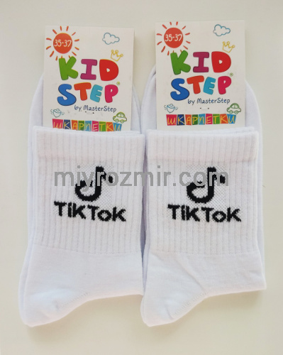 Master Step KidStep 009 Молодіжні шкарпетки Tik Tok Master Step KidStep 009 Молодіжні шкарпетки Tik Tok