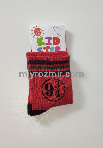 Дитячі шкарпетки з широкою резинкою та літерою G (Гріффіндор) KidStep 0231 фото 8