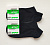 Чорні короткі бавовняні однотонні шкарпетки Master Step 429 / 0010 41-43 Чорні