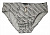 Чоловічі труси бріфи Fuko UB 8178 з дрібним геометричним малюнком 4XL сірі
