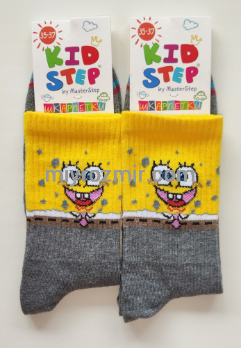 Дитячі бавовняні шкарпетки Губка Боб  Master Step 005 фото 30