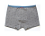 TASO 5781 Colour style бавовняні труси шорти з вузькою резинкою 2XL Сірі
