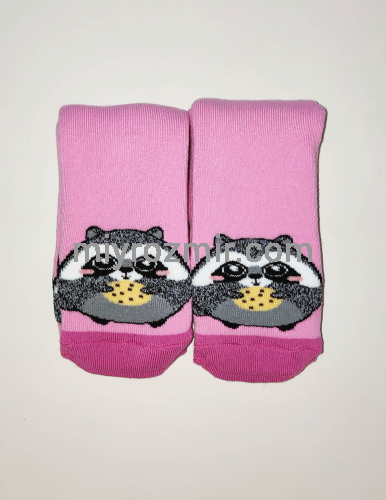 Дитячі махрові теплі шкарпетки з малюнками KidStep 055