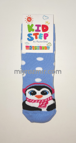 Махрові дитячі зимові шкарпетки з пінгвінчиками Kid Step 052 фото 6