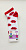 Прикольні жіночі літіні шкарпетки сіточкою з малюнком Червоні губи Master Step 2321 На білому 35-37