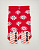 Мохнаті новорічні жіночі шкарпетки з прикольними новорічними малюнками Gofre 252 23-25 Червоні
