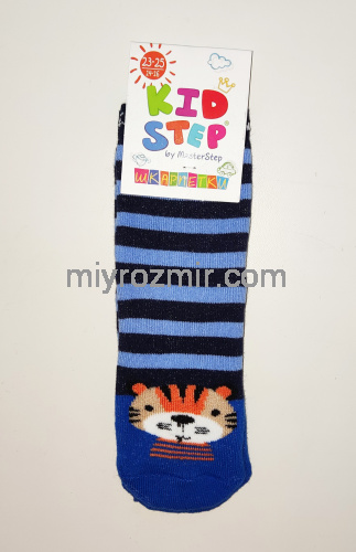 Дитячі махрові шкарпетки з тигреням KidStep 052