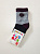 Темні махрові дитячі шкарпетки KidStep 4534 Чорно-сірі 12-14