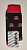 Чоловічі шкарпетки з малюнками Gofre 105 Розмір 29 Чорні з Червоним