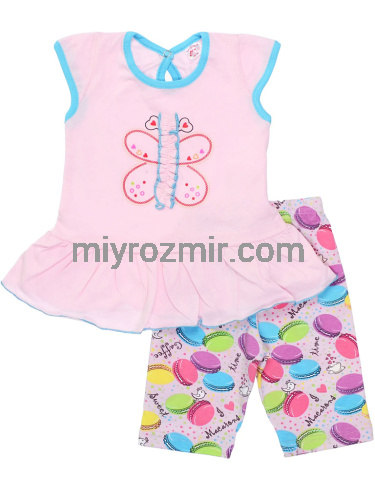 Татошка 081222 яскравий комплект на літо футболка туніка та штани фото 2 Татошка 081222 яскравий комплект на літо футболка туніка та штани фото 2